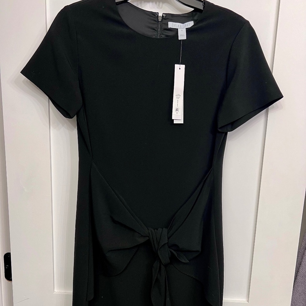 Dylan Gray black bow detail dress